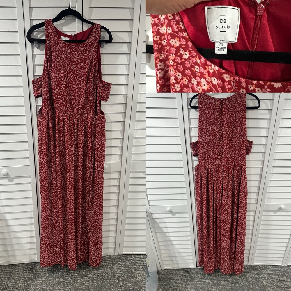 David’s bridal cut out maxi